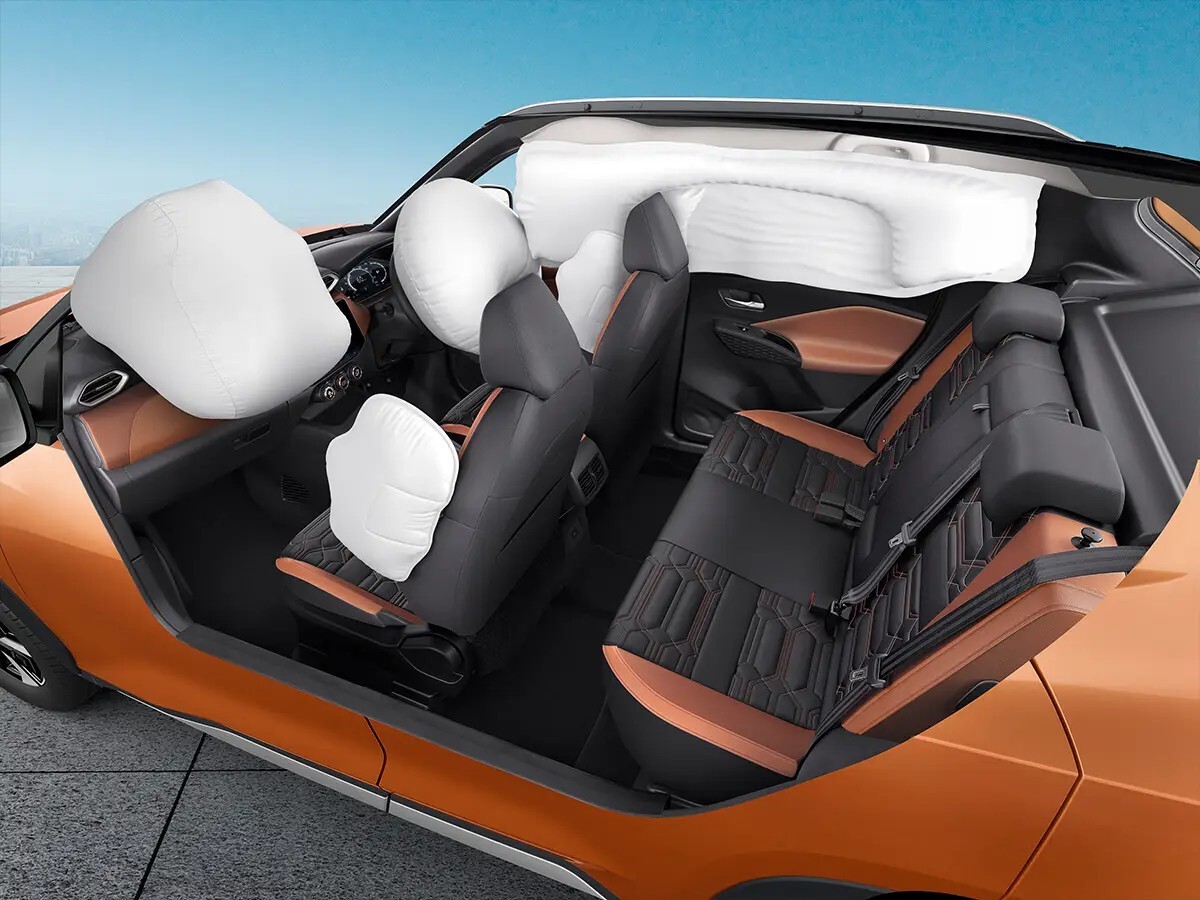 six airbag cars
